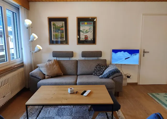 2,5 Zi Dischma 20 Tinzenblick * 다보스